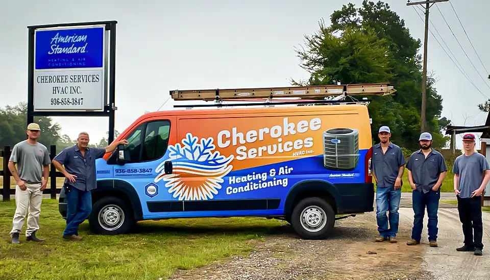  The Cherokee Services team ready to go to work for you.